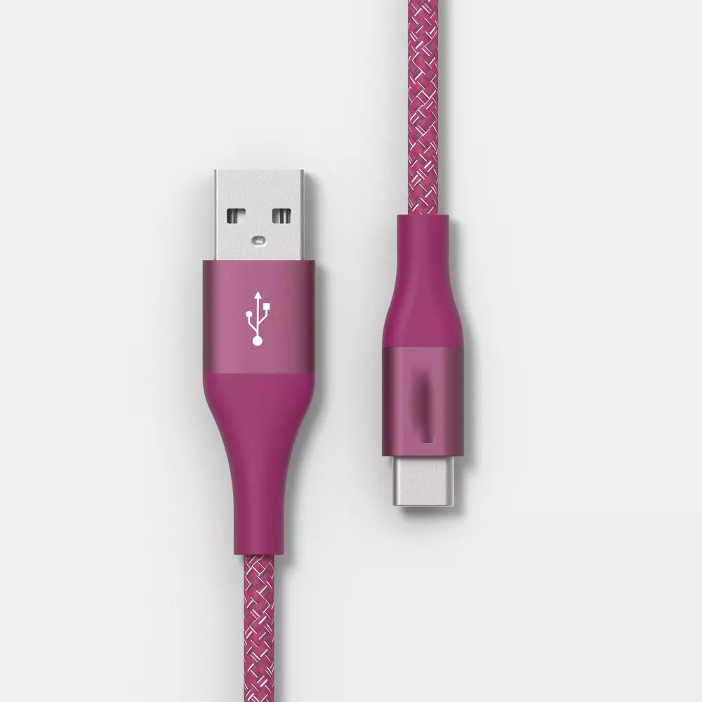 USB-A to USB-C Braided Data Cable