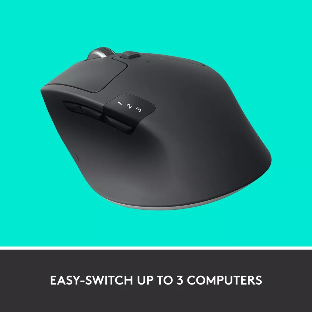Multi-Device Bluetooth Wireless Ergonomic Mouse