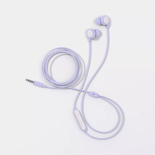Basic In-Ear Wired Earbuds with Microphone
