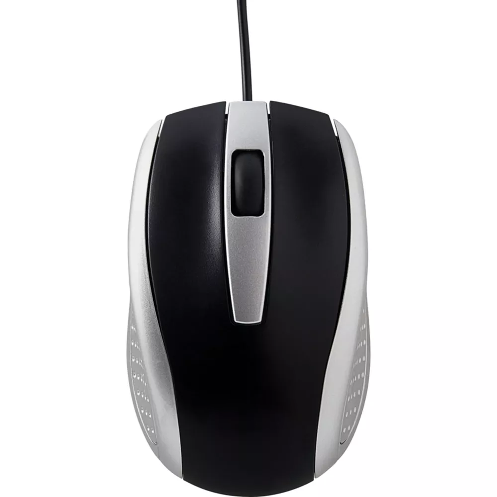 Full Size Contoured USB-A Optical Wired Mouse