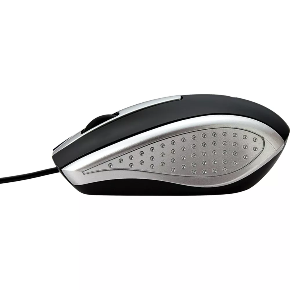 Full Size Contoured USB-A Optical Wired Mouse
