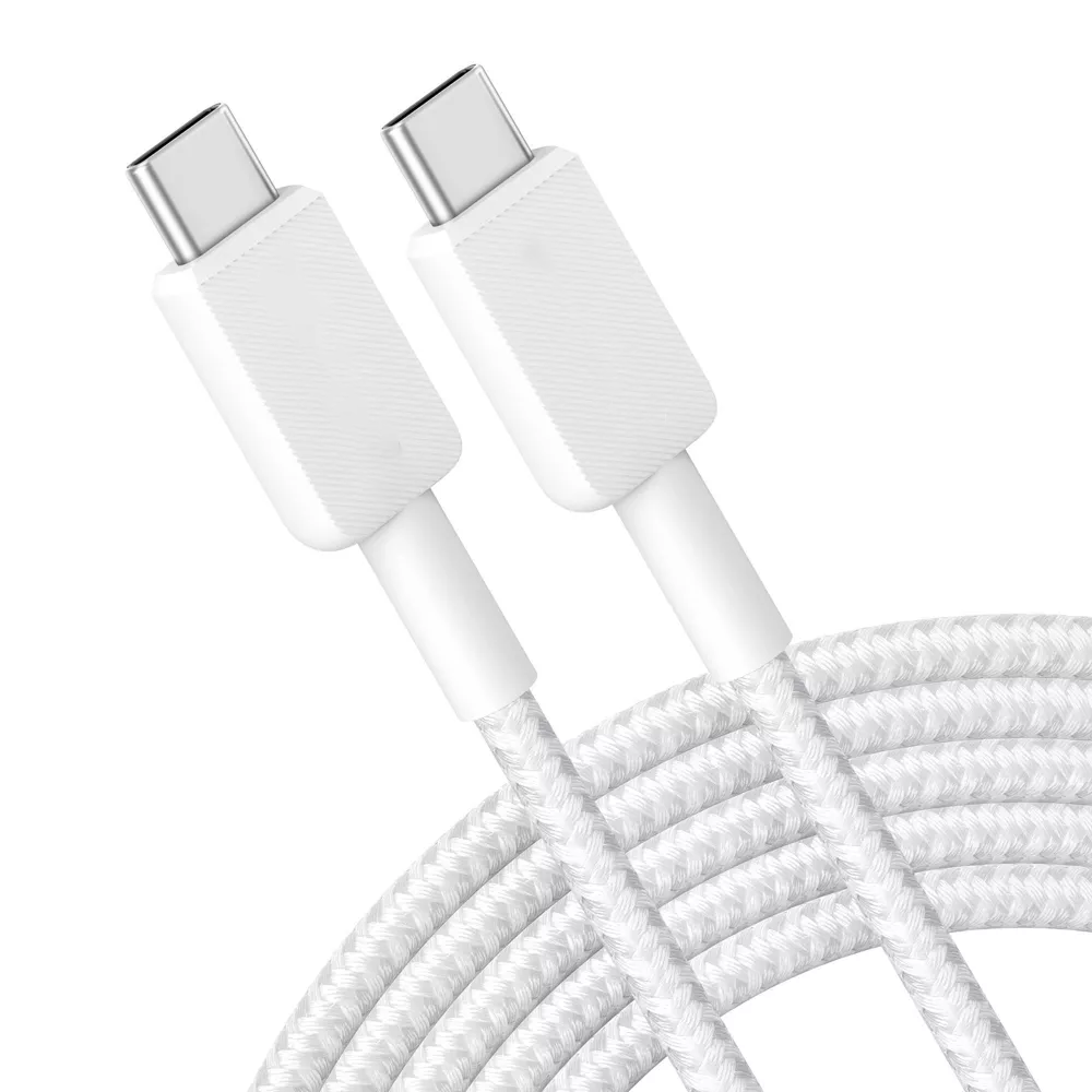 USB-C to USB-C Braided Fast Charging Data Cable